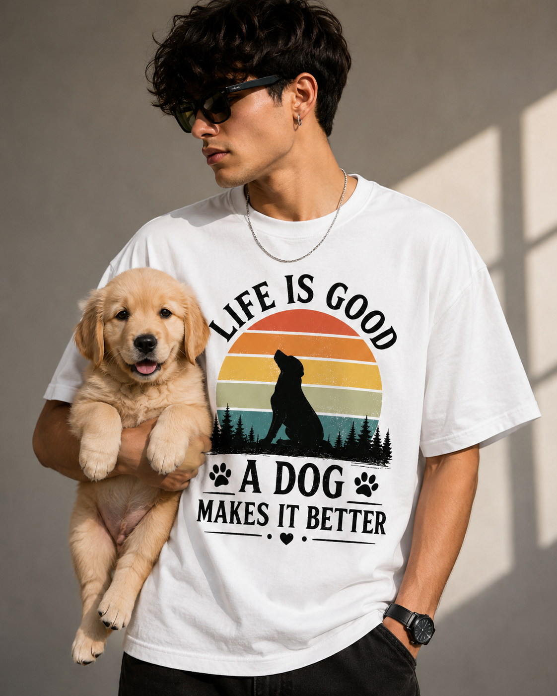 DOG MAKES BETTER -FEEL